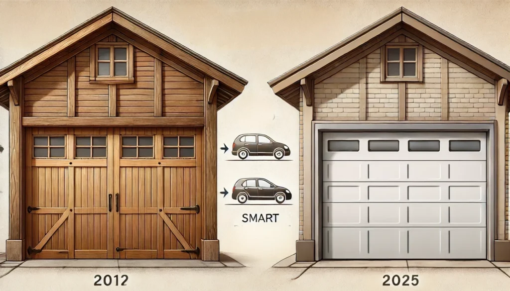 From Manual to Smart: The Evolution of Panel Lift Garage Doors